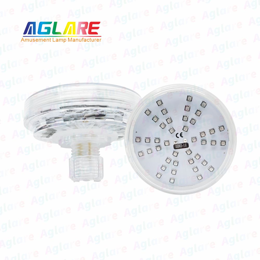 80mm RGB自动LED灯1-16旋转效果的游乐设施- AC24V，，，，，， 48led